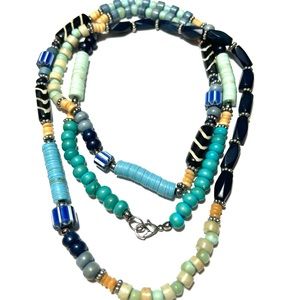Multicolored Costume Beaded Necklace